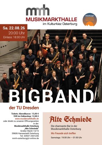 Entradas para BIGBAND der TU Dresden en 22.08.2026 - Comprar entradas